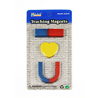 ชุดแม่เหล็กเพื่อการศึกษา 3ชิ้น Teaching Magnet - หัวใจ