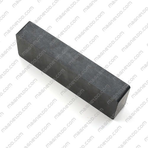 แม่เหล็กเฟอร์ไรท์ Ferrite ขนาด 150mm x 50mm x 25mm แม่เหล็กถาวรเฟอร์ไรท์ (แม่เหล็กดำ) Ferrite