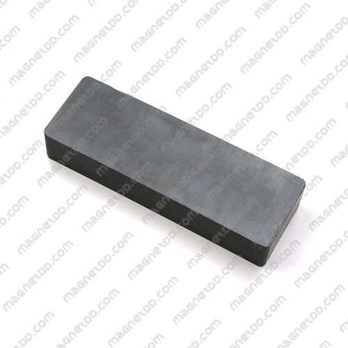 แม่เหล็กเฟอร์ไรท์ Ferrite ขนาด 150mm x 50mm x 25mm แม่เหล็กถาวรเฟอร์ไรท์ (แม่เหล็กดำ) Ferrite