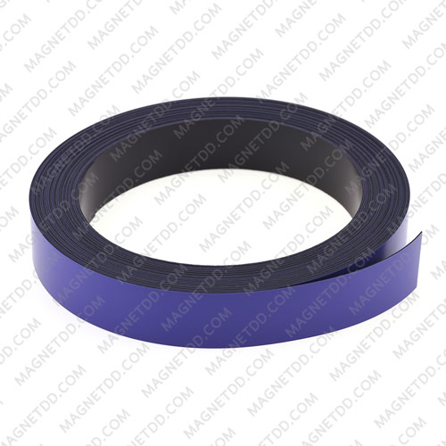 แม่เหล็กยาง เคลือบ PVC ขนาด 20mm x 0.5mm ยาว 10เมตร – สีม่วง แม่เหล็กถาวรยาง Flexible Rubber Magnets