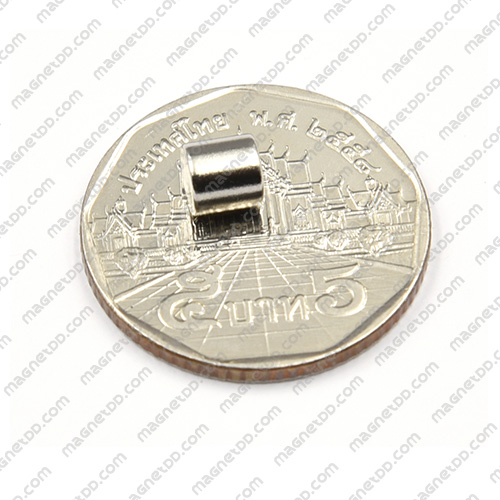 แม่เหล็กแรงสูง Neodymium ขนาด 5mm x 5mm แม่เหล็กถาวรนีโอไดเมี่ยม NdFeB (Neodymium)