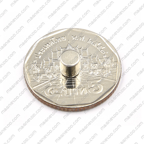 แม่เหล็กแรงสูง Neodymium ขนาด 5mm x 5mm แม่เหล็กถาวรนีโอไดเมี่ยม NdFeB (Neodymium)