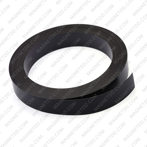 แม่เหล็กยาง เคลือบ PVC ขนาด 20mm x 0.5mm ยาว 25เมตร – สีดำ แม่เหล็กถาวรยาง Flexible Rubber Magnets