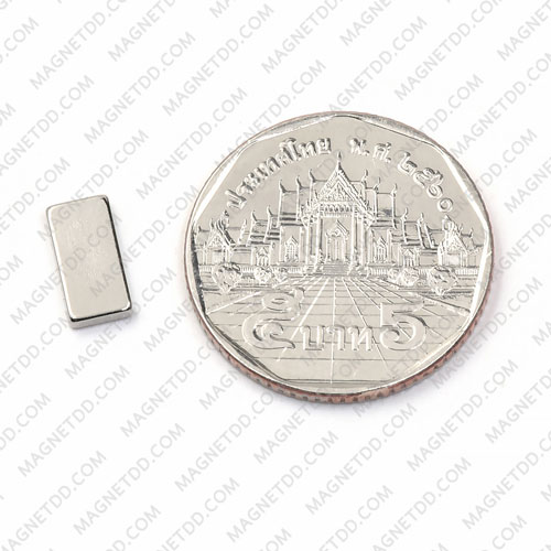 แม่เหล็กแรงสูง Neodymium ขนาด 10mm x 5mm x 1.5mm แม่เหล็กถาวรนีโอไดเมี่ยม NdFeB (Neodymium)