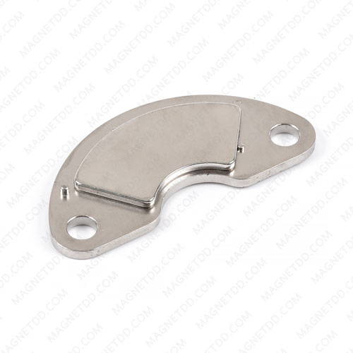 แม่เหล็กฮาร์ดดิส พร้อมฐาน V9 ขนาด 66mm x 24.5mm x 5.25mm แม่เหล็กถาวรนีโอไดเมี่ยม NdFeB (Neodymium)