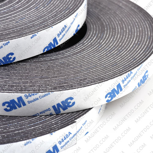 แม่เหล็กยางสติกเกอร์ 3M ขนาด 15mm x 1.5mm ยาว - 10เมตร [ยกม้วน] แม่เหล็กถาวรยาง Flexible Rubber Magnets