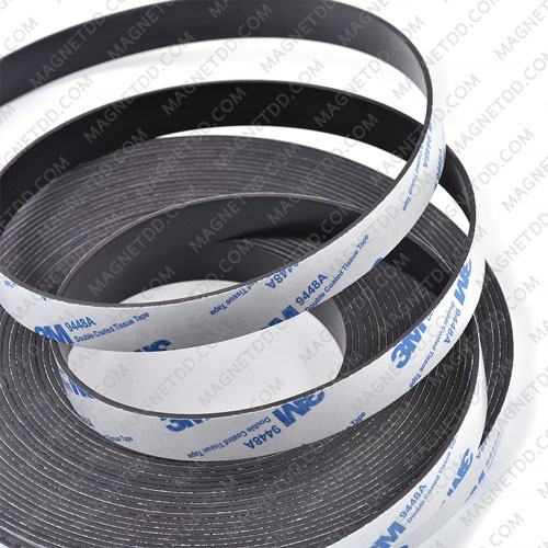 แม่เหล็กยางสติกเกอร์ 3M ขนาด 15mm x 1.5mm ยาว - 10เมตร [ยกม้วน] แม่เหล็กถาวรยาง Flexible Rubber Magnets