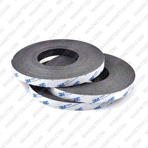 แม่เหล็กยางสติกเกอร์ 3M ขนาด 15mm x 1.5mm ยาว - 10เมตร [ยกม้วน] แม่เหล็กถาวรยาง Flexible Rubber Magnets