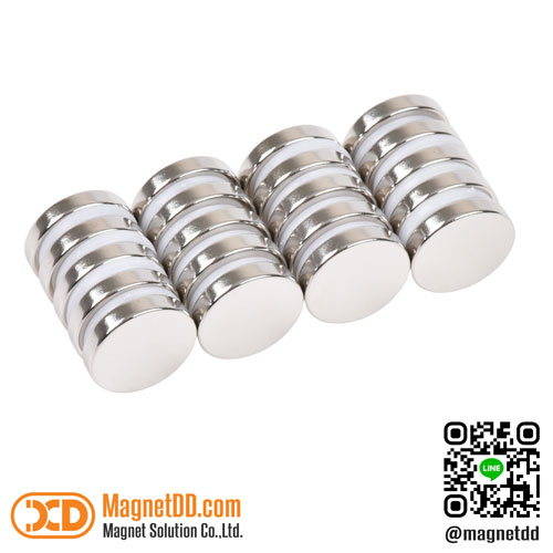 แม่เหล็กแรงสูง Neodymium ขนาด 15mm x 3mm : งาน Premium งานคัดพิเศษ คุณภาพสูง