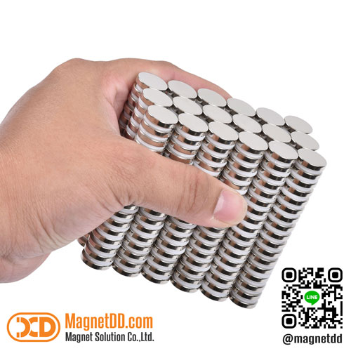 แม่เหล็กแรงสูง Neodymium ขนาด 15mm x 3mm : งาน Economy งานราคาประหยัด คุณภาพสูง