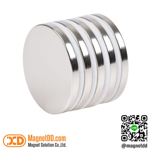 แม่เหล็กแรงสูง Neodymium ขนาด 30mm x 3mm : งาน Premium งานคัดพิเศษ คุณภาพสูง