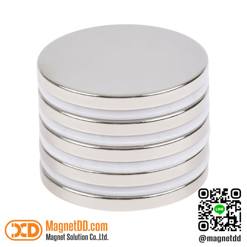 แม่เหล็กแรงสูง Neodymium ขนาด 30mm x 3mm : งาน Economy งานราคาประหยัด คุณภาพสูง