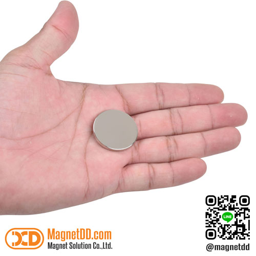 แม่เหล็กแรงสูง Neodymium ขนาด 30mm x 3mm : งาน Economy งานราคาประหยัด คุณภาพสูง