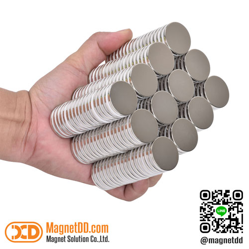 แม่เหล็กแรงสูง Neodymium ขนาด 30mm x 3mm : งาน Economy งานราคาประหยัด คุณภาพสูง
