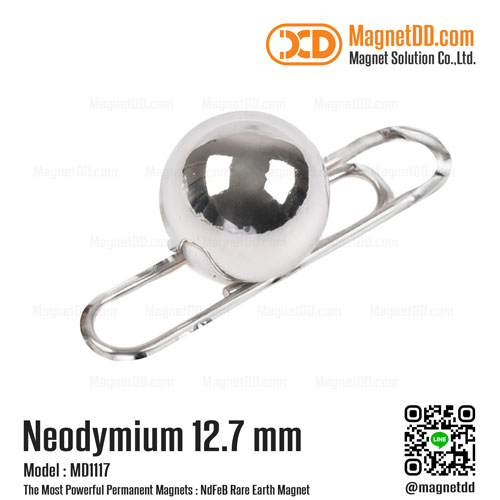 แม่เหล็กแรงสูง Neodymium ขนาด 12.7mm : งาน Premium งานคัดพิเศษ คุณภาพสูง