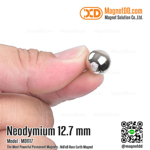 แม่เหล็กแรงสูง Neodymium ขนาด 12.7mm : งาน Premium งานคัดพิเศษ คุณภาพสูง