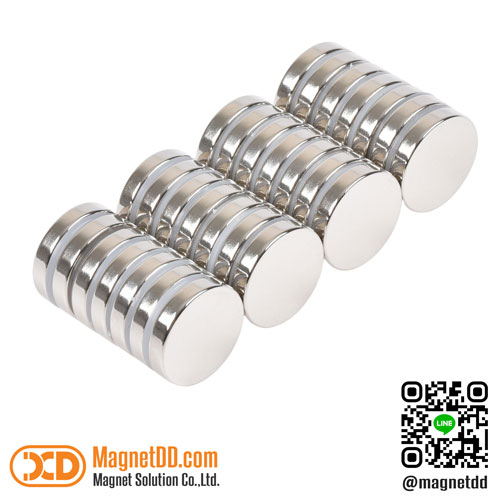 แม่เหล็กแรงสูง Neodymium ขนาด 25mm x 5mm : งาน Premium งานคัดพิเศษ คุณภาพสูง