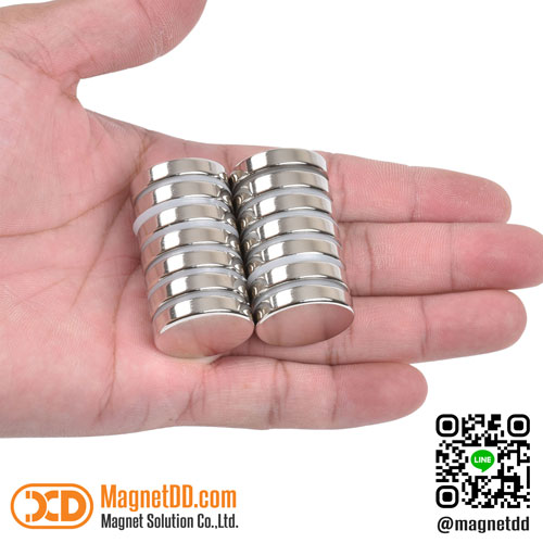 แม่เหล็กแรงสูง Neodymium ขนาด 25mm x 5mm : งาน Premium งานคัดพิเศษ คุณภาพสูง