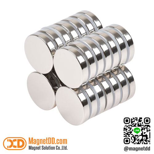 แม่เหล็กแรงสูง Neodymium ขนาด 25mm x 5mm : งาน Economy งานราคาประหยัด คุณภาพสูง