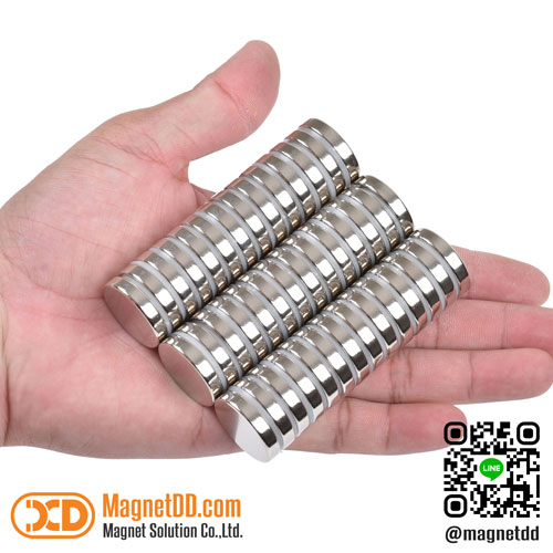 แม่เหล็กแรงสูง Neodymium ขนาด 25mm x 5mm : งาน Economy งานราคาประหยัด คุณภาพสูง
