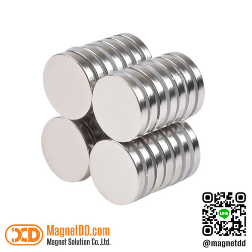 แม่เหล็กแรงสูง Neodymium ขนาด 20mm x 3mm : งาน Economy งานราคาประหยัด คุณภาพสูง