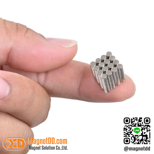 แม่เหล็กแรงสูง Neodymium ขนาด 3mm x 1mm : งาน Economy งานราคาประหยัด คุณภาพสูง