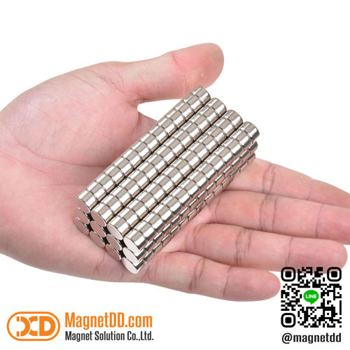 แม่เหล็กแรงสูง Neodymium ขนาด 10mm x 6mm : งาน Economy งานราคาประหยัด คุณภาพสูง