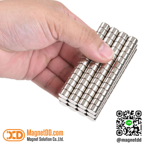 แม่เหล็กแรงสูง Neodymium ขนาด 10mm x 6mm : งาน Economy งานราคาประหยัด คุณภาพสูง