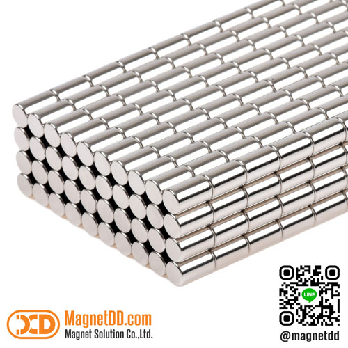 แม่เหล็กแรงสูง Neodymium ขนาด 5mm x 8mm : งาน Economy งานราคาประหยัด คุณภาพสูง