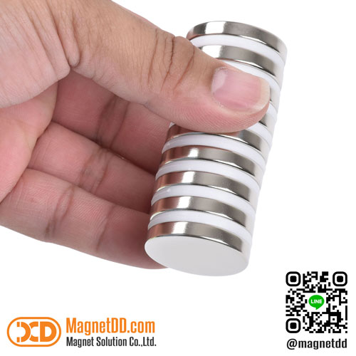 แม่เหล็กแรงสูง Neodymium ขนาด 30mm x 5mm : งาน Economy งานราคาประหยัด คุณภาพสูง