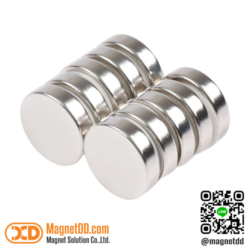 แม่เหล็กแรงสูง Neodymium ขนาด 20mm x 5mm : งาน Economy งานราคาประหยัด คุณภาพสูง
