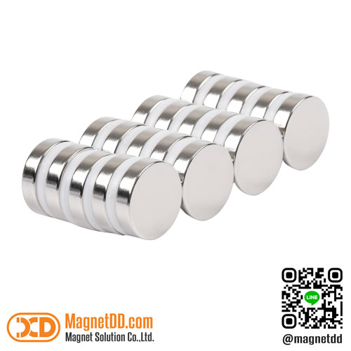 แม่เหล็กแรงสูง Neodymium ขนาด 20mm x 5mm : งาน Economy งานราคาประหยัด คุณภาพสูง
