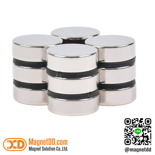 แม่เหล็กแรงสูง Neodymium ขนาด 15mm x 5mm : งาน Premium งานคัดพิเศษ คุณภาพสูง
