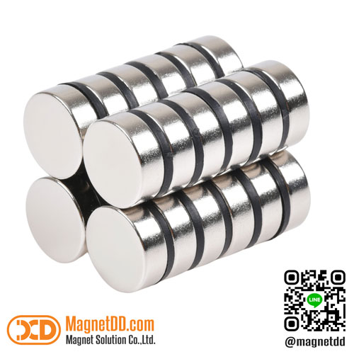 แม่เหล็กแรงสูง Neodymium ขนาด 15mm x 5mm : งาน Economy งานราคาประหยัด คุณภาพสูง