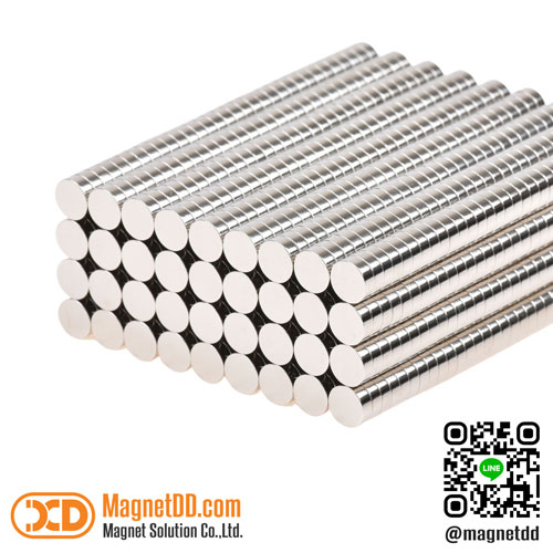 แม่เหล็กแรงสูง Neodymium ขนาด 6mm x 2mm : งาน Premium งานคัดพิเศษ คุณภาพสูง