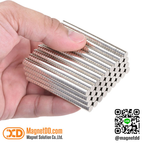 แม่เหล็กแรงสูง Neodymium ขนาด 6mm x 2mm : งาน Premium งานคัดพิเศษ คุณภาพสูง
