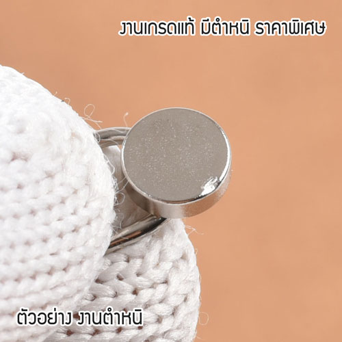 แม่เหล็กแรงสูง Neodymium ขนาด 6mm x 2mm - งานคุณภาพสูง เกรด B