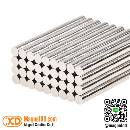 แม่เหล็กแรงสูง Neodymium ขนาด 6mm x 2mm : งาน Economy งานราคาประหยัด คุณภาพสูง