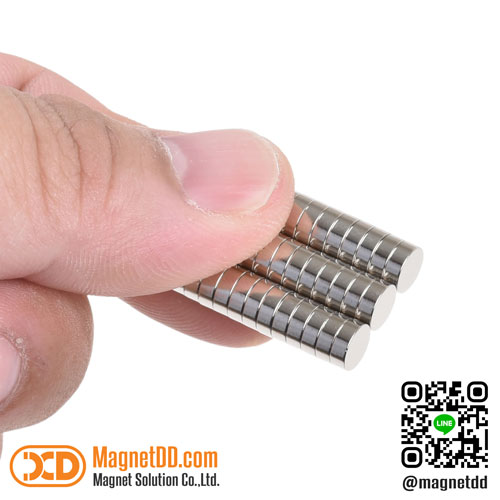 แม่เหล็กแรงสูง Neodymium ขนาด 6mm x 2mm : งาน Economy งานราคาประหยัด คุณภาพสูง