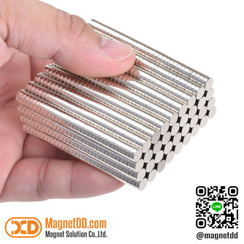 แม่เหล็กแรงสูง Neodymium ขนาด 6mm x 2mm : งาน Economy งานราคาประหยัด คุณภาพสูง
