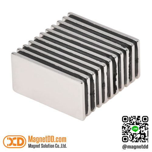 แม่เหล็กแรงสูง Neodymium 20mm x 10mm x 1mm : งาน Premium งานคัดพิเศษ คุณภาพสูง