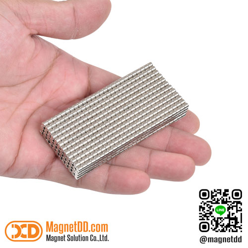 แม่เหล็กแรงสูง Neodymium ทรงกระบอก ขนาด 3mm x 3mm : งาน Premium งานคัดพิเศษ คุณภาพสูง