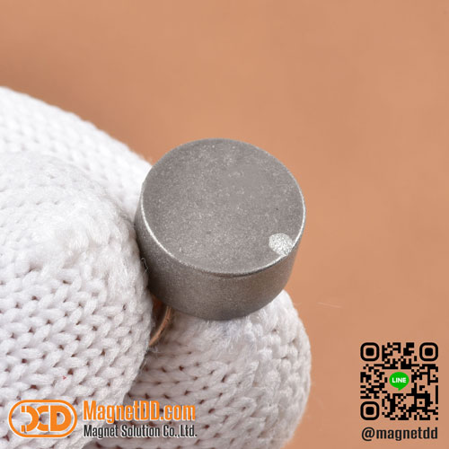 แม่เหล็กแรงสูงทนความร้อน Samarium Re ขนาด 10mm x 5mm : งาน Defect งานตำหนิ คุณภาพสูง ราคาพิเศษ