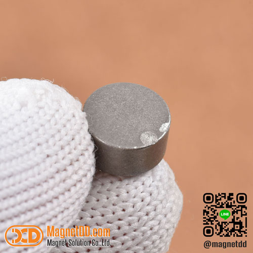 แม่เหล็กแรงสูงทนความร้อน Samarium Re ขนาด 10mm x 5mm : งาน Defect งานตำหนิ คุณภาพสูง ราคาพิเศษ