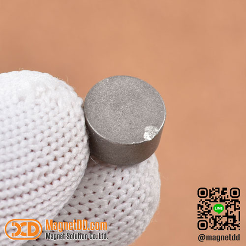 แม่เหล็กแรงสูงทนความร้อน Samarium Re ขนาด 10mm x 5mm : งาน Defect งานตำหนิ คุณภาพสูง ราคาพิเศษ