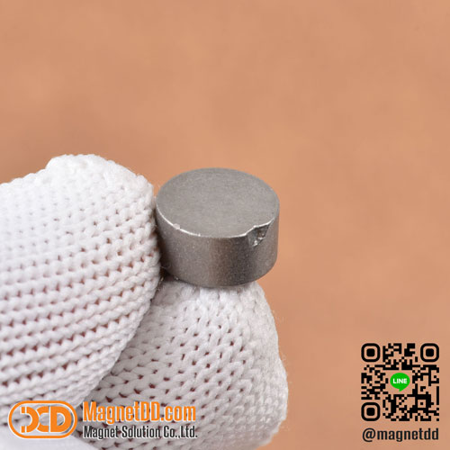 แม่เหล็กแรงสูงทนความร้อน Samarium Re ขนาด 10mm x 5mm : งาน Defect งานตำหนิ คุณภาพสูง ราคาพิเศษ