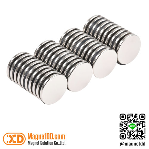 แม่เหล็กแรงสูง Neodymium ขนาด 20mm x 2mm : งาน Premium งานคัดพิเศษ คุณภาพสูง