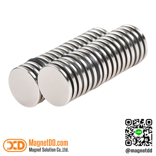 แม่เหล็กแรงสูง Neodymium ขนาด 20mm x 2mm : งาน Premium งานคัดพิเศษ คุณภาพสูง
