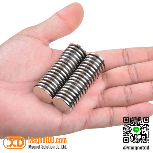 แม่เหล็กแรงสูง Neodymium ขนาด 20mm x 2mm : งาน Premium งานคัดพิเศษ คุณภาพสูง
