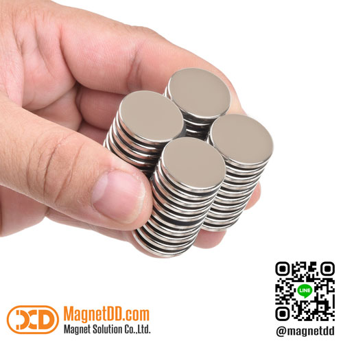 แม่เหล็กแรงสูง Neodymium ขนาด 20mm x 2mm : งาน Economy งานราคาประหยัด คุณภาพสูง